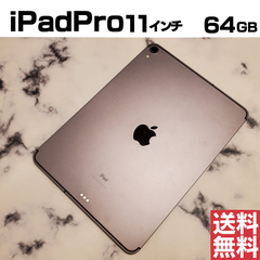 [No.M1350] iPad Pro 11ｲﾝﾁ 64GB【バッテリー95％】