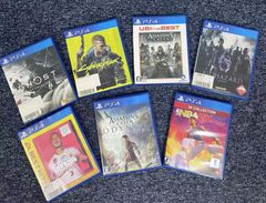 中古品　PS4ゲームソフト 7本まとめ　セット