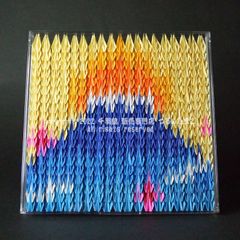 折り鶴 アート03「ダイヤモンド富士山（Diamond Fuji）」