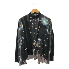 鷹*様 sacai ライダースニット 3 中古・古着通販】sacai (サカイ) ドッキングライダースニット