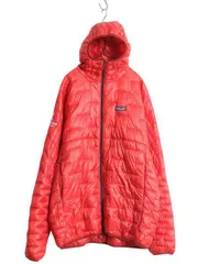 美品 パタゴニア マイクロパフフーディ プリマフィル FRE レッド XS SALE 【Patagonia】 ウィメンズ・マイクロ・パフ・フーディ