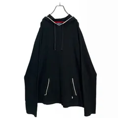 90-00s POLO RALPH LAUREN L/S cotton thermal hoodie