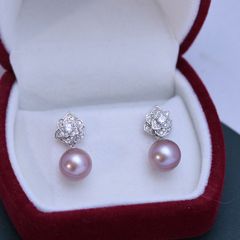 ☆本真珠☆天然無染色♡ピンクパール♡ネックレス♡ピアス♡お得セット 