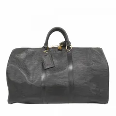 【LOUIS VUITTON】ボストンバッグ　キーポル50 エピレザー　ブルー. ブルー（青）系 Louis Vuitton(ルイヴィトン) ボストンバッグ