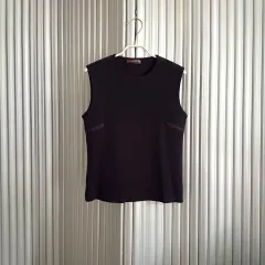 PRADA ブラック Vネック ニットベスト ウール/カシミヤ サイズ38 2025年最新】prada ニットベストの人気アイテム - メルカリ