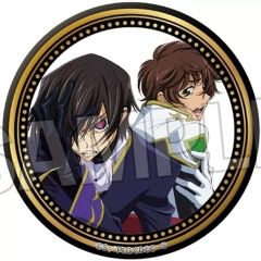 [중고] 배지 빈스 B. 루루슈 람페루지 & 추목 스자쿠 Animage 기라기라 캔 배지 [코드 기어스 반역의 루루슈]