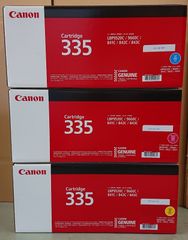 CANON　純正トナー　335　3色（シアン　マゼンタ　イエロー）各１本セット　【兵庫より発送】