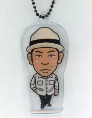 【中古】キーホルダー・マスコット(男性) USA(EXILE) クリアチャーム EXILE TRIBE Turn Back Time ver. EXILE TRIBE STATION オンラインカプセル