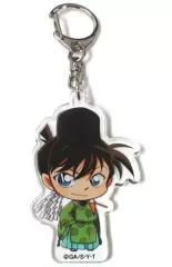 【中古】キーホルダー・マスコット(キャラクター) 工藤新一 「名探偵コナン×NewDays コラボキャンペーン ～新年(ニューデイズ)の贈り物～ トレーディングアクリルキーホルダー(お正月)」 スペシャルコラボショップ限定