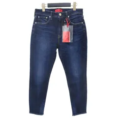 【新品】RED CARD レッドカード パンツ ネイビー 紺 サイズ:27(XXL) / ハイライズ スリム テーパード デニム パンツ 26403HR / Anniversary Highrise / 日本製 / ボトムス ジーンズ ジーパン【レディース】