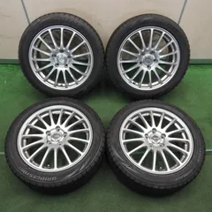 国産スタッドレスタイヤ17インチ社外ホイール215/50R17 Bridgestキズ有り飛石多少有