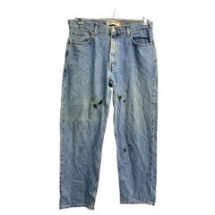 Levi's 550 デニムパンツ W34 リーバイス リラックスフィット ブルー コットン メキシコ製 古着卸 アメリカ仕入 2502-946