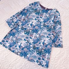 【専用✨】Leilianレリアン 大きいサイズ17+ チュニック ワンピース花柄 専用✨】Leilianレリアン 大きいサイズ17+ チュニック ワンピース花柄