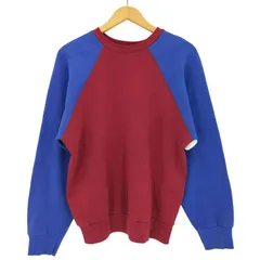 タルテックス TULTEX 80-90s USA製 ツートン ラグランスウェット メンズ import：M 