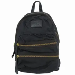 マークバイマークジェイコブス MARC by MARC JACOBS リュックサック デイパック ロゴ ナイロン 黒 ブラック ■GY14 /SS 0718
