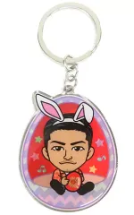 【中古】キーホルダー・マスコット(男性) AKIRA(EXILE) プチキャラメタルキーホルダー イースター2019 ver. EXILE TRIBE STATION オンラインカプセル