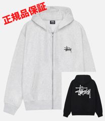 BASIC STUSSY ZIP HOODIE ステューシー 並行輸入正規品 M