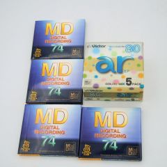 ビクター Victor D-CRUISE MD 74分ディスク 未開封6個セット ビクター Victor D-CRUISE MD 74分 ディスク 未開封6個セット