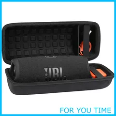 【特価商品】（ケースのみ）JBL Charge5/Charge4 Bluetoothスピーカー 専用保護収納ケース完全対応-Aenllosi (ブラック)のサムネイル