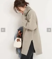 3Gスリット入り タートルプルオーバー