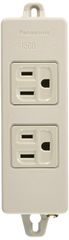 パナソニック WCH2302H OAタップ 電源コンセント  カラー:グレー