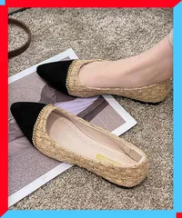 新品 スエードパンプス ツイード風 レディース パンプス 美脚シューズ 異素材 お洒落 大人 通勤 通学 疲れない靴 【送料無料】