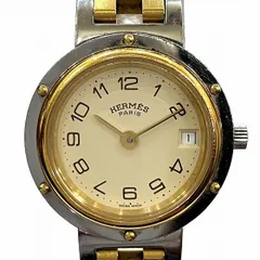 2023年最新】HERMES エルメス CL4.220 クリッパー 腕時計 ステンレス 