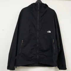 THE NORTH FACE ザ・ノースフェイス コンパクトシェルジャケット USED美品 NP72230 XLサイズ ブラック 軽量 アウター X6738