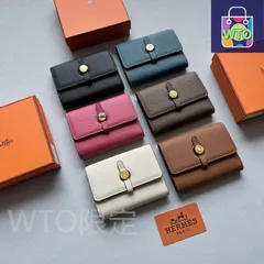 【今日特価】Herm?s エルメス 高級輸入牛皮財布 多色選択可能、シンプルデザインで百搭性に優れる