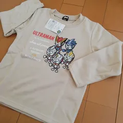 ウルトラヒーロー ミニ裏毛 トレーナー　パンソンワークス 　ER8928ベージュ