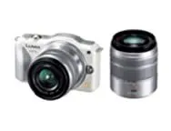 【中古】パナソニック ミラーレス一眼カメラ ルミックス GF5 ダブルズームレンズキット 標準ズームレンズ/望遠ズームレンズ付属 シェルホワイト DMC-GF5