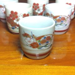 レトロ・華やかな　おちょこ　（6個）