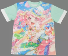 【中古】衣類 [単品] 丸山彩 フルグラフィックTシャツ フルグラフィック フリーサイズ 「Switchソフト バンドリ! ガールズバンドパーティ! for Nintendo Switch ゲーマーズ限定セット」 同梱特典
