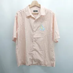 ◇ ⊂ EXIEEE イグジー バックプリント 半袖 シャツ カットソー サイズM ピンク レディース E  【1506110007445】