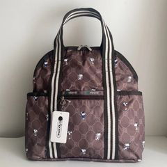 レスポートサック　スヌーピー　リュック　バッグパック　旅行バッグ　2442  レスポ