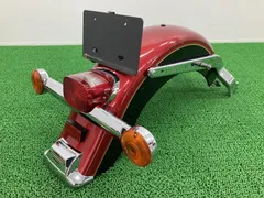 FLSTC1340 リアフェンダー 赤/黒 ハーレー 純正 バイク 部品