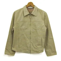 シンプルライフ ブルゾン ジャケット コットン100% ブランド レナウン アウター レディース Mサイズ ベージュ系 SIMPLE LIFE 【中古】