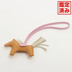 HERMES エルメス ロデオチャームPM Z 2021 アニョーミロ ピンク