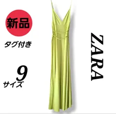 新品タグ付き♡ZARA キャミソール　ロングワンピース・コルセットドレス／9