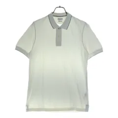 BRUNELLO CUCINELLI (ブルネロクチネリ) スリムフィット コットン 半袖ポロシャツ ホワイトのサムネイル