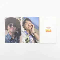 BTS ナムジュン Butter ラキドロ メッセージ カード フォト トレカ 3枚セット RM アールエム 防弾少年団 バンタン