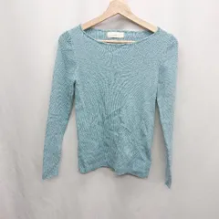 ◇ ⊇ B:MING LIFE STORE by BEAMS ビームス 長袖 ニット サイズF ブルー系 レディース E  【1410290026342】