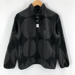marimekko マリメッコ ユニクロコラボ レディース トップス フルジップジャケット 総柄 ダークグレー・ブラウン系