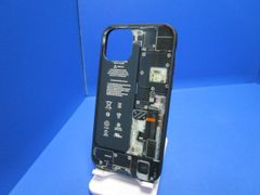 AREA iPhone11Pro ケース エアリア ホワイト iPhoneの内部基板をモチーフ・デザインしたケース ガラスコーティング MS-11PRBO-WH