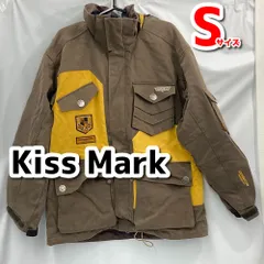 キスマーク　Kiss Mark　スキーウェア　上着のみ　スノーボード　ウィンタースポーツ　Sサイズ　現状品　MO2-017