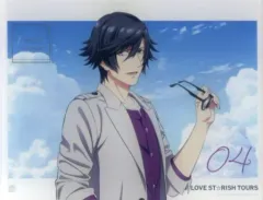 【中古】アクリルスタンド・アクリルパネル 一ノ瀬トキヤ 箔押しアクリルプレート 「くじメイト 劇場版うたの☆プリンスさまっ♪ マジLOVEスターリッシュツアーズ アイドルソング＆クロスユニットアイドルソングVer.」 B-4賞