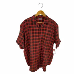 コムデギャルソンオム COMME des GARCONS HOMME デカオム タータンチェック 開襟シャツ メンズ 表記無 のサムネイル