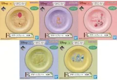 【中古】皿・ボウル 全5種セット デザートプレート 「一番くじ くまのプーさん HUNNY FUNNY STORY」 F賞