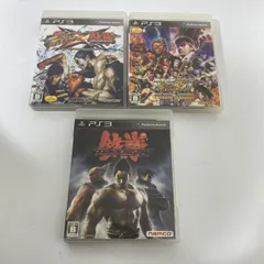 読込確認済み PS3 ストリートファイター 鉄拳 6 IV アーケードエディション ソフト 3点【送料無料】AAL0423/S4041/0523