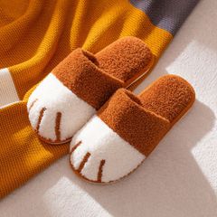 ☆ ☆ 카라멜 ☆ 38-39 ☆ 고양이 슬리퍼 실내 슬리퍼 yks488 룸 슈즈 슬리퍼 실내 슬리퍼 실내 신고 고양이 고양이 고양이 손톱 따뜻한 따뜻한 씻을 수있는 미끄럼 방지 부드럽게 부드럽게 보온 방문객 가을 겨울